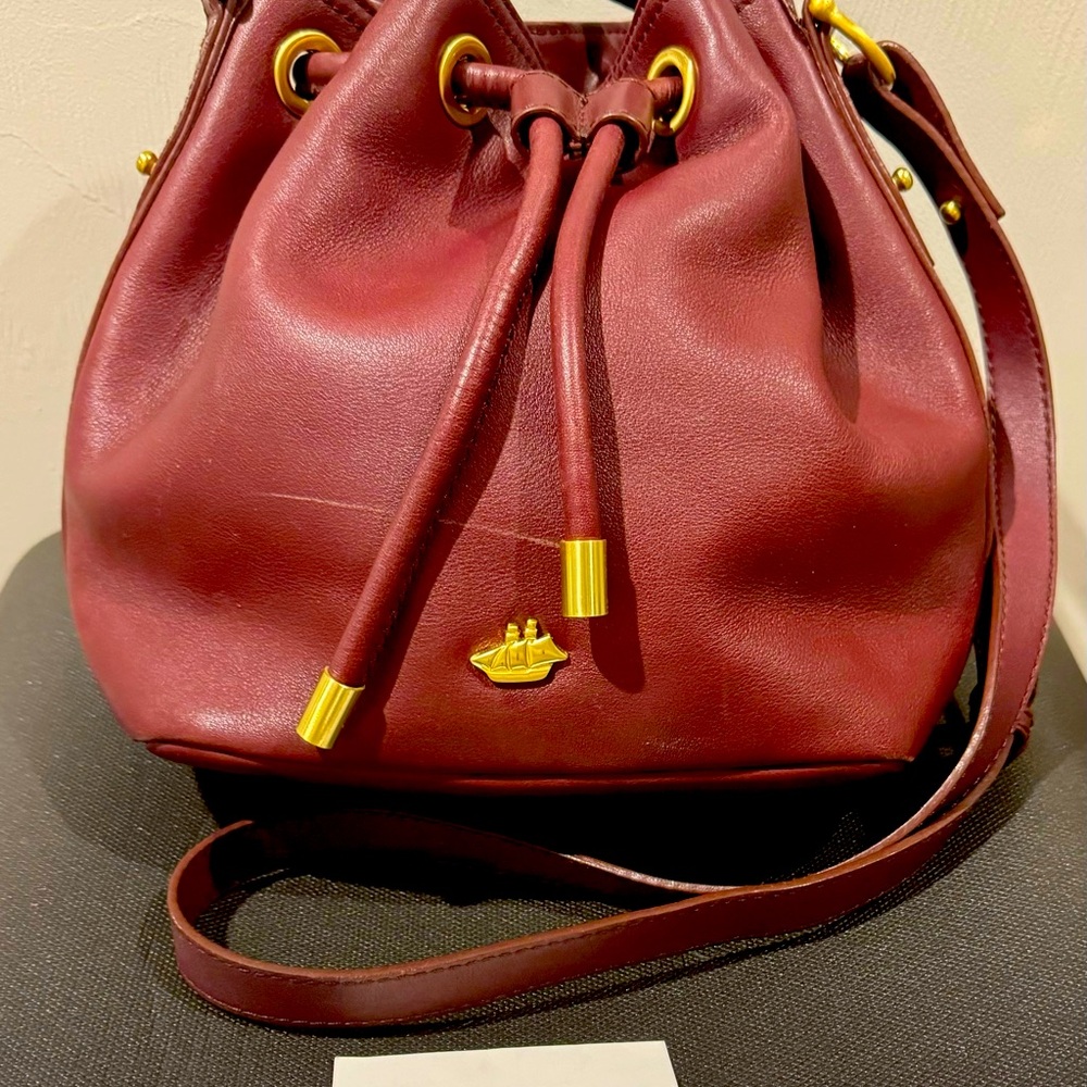 Brahim Isabelle Brick Charleston Red Cherry Bag